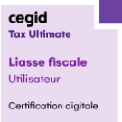 Pack de certifications digitales | Utilisateur - Cegid Tax Ultimate